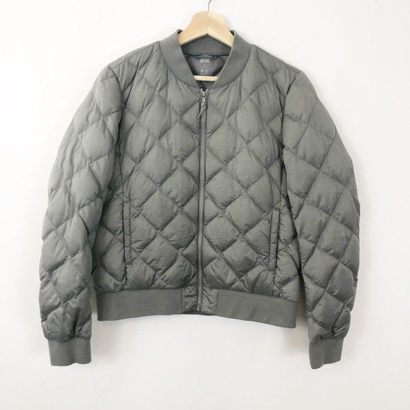 uniqlo down bomber jacket